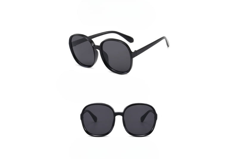 Wholesale Circular Large Frame PC Sunglasses